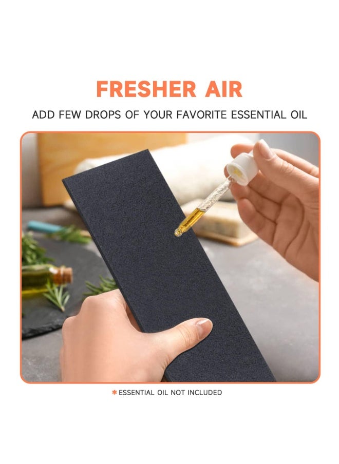 20 Pcs Air Vent Filters, 6" X 12" Activated Carbon for Home Floor Vent Filters Charcoal Vent Filter AC Vent Filter Floor Register Filters Home Vent Filters Register