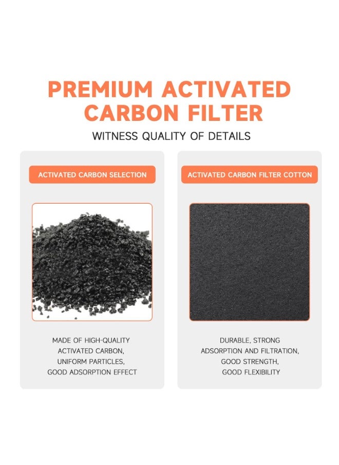 20 Pcs Air Vent Filters, 6" X 12" Activated Carbon for Home Floor Vent Filters Charcoal Vent Filter AC Vent Filter Floor Register Filters Home Vent Filters Register