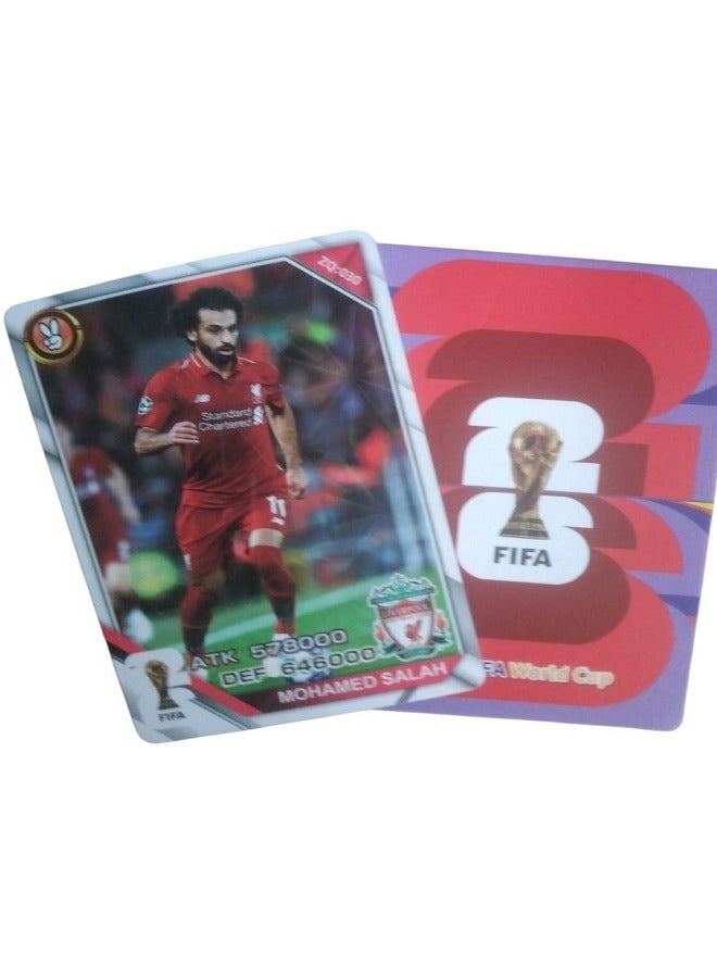 Football Stars Card - 1 Pcs Unique Football Players Cards - Each Pack Contains 8 Different Cards to Create Unforgettable Moments - Image 2