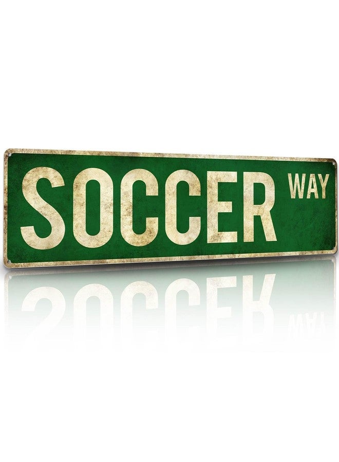 Rasonus Soccer Gifts for Boys 8-12 Men Soccer Poster Wall Decor for Girls Room, Vintage Sports Decor Teen Boys Birthday Christmas Wall Art for Bedroom Man Cave - Image 1
