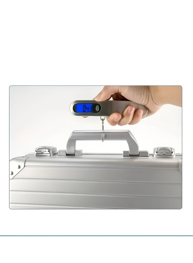 Reko Luggage Scale 110 Lbs High Precision Travel Digital Hanging Scales 50kg Portable Digital Weight Scale for Travel - Image 5