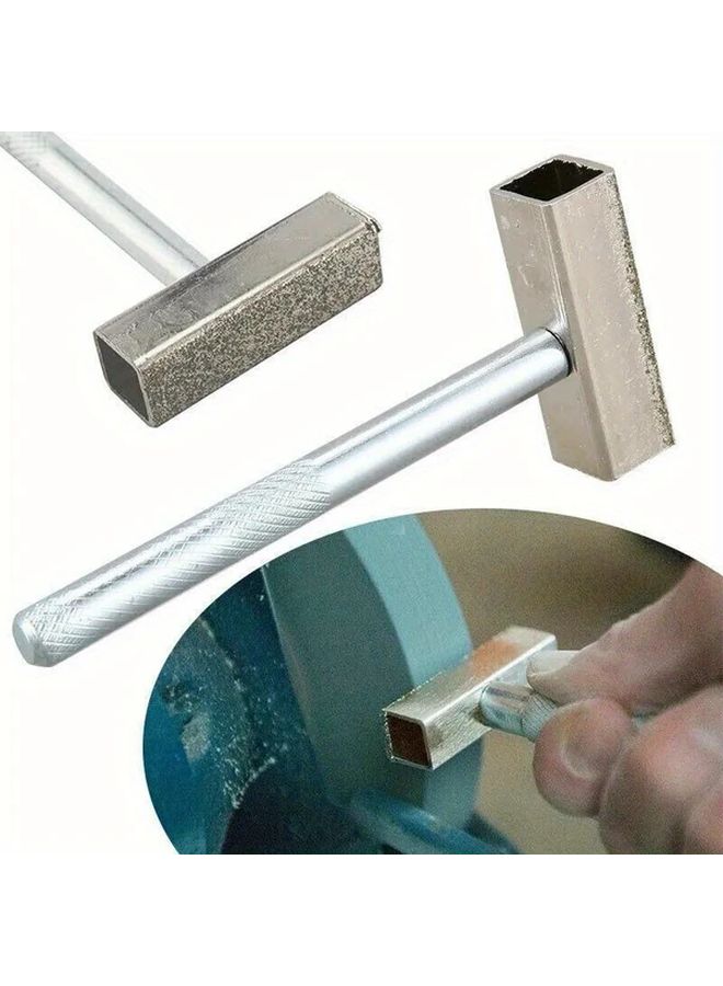 Silvery Diamond Grinding Wheel Dresser Professional Bench Grinder Dressing Tool - Image 2