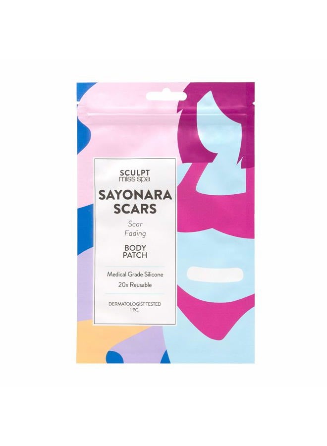 MISS SPA Scar Body Patches, Hydrating and Smoothing Reusable Scar Fading Body Patches, Medical Grade Silicone Patches for Minimizing Appearance Overnight, Reusable 20 Times - Image 1