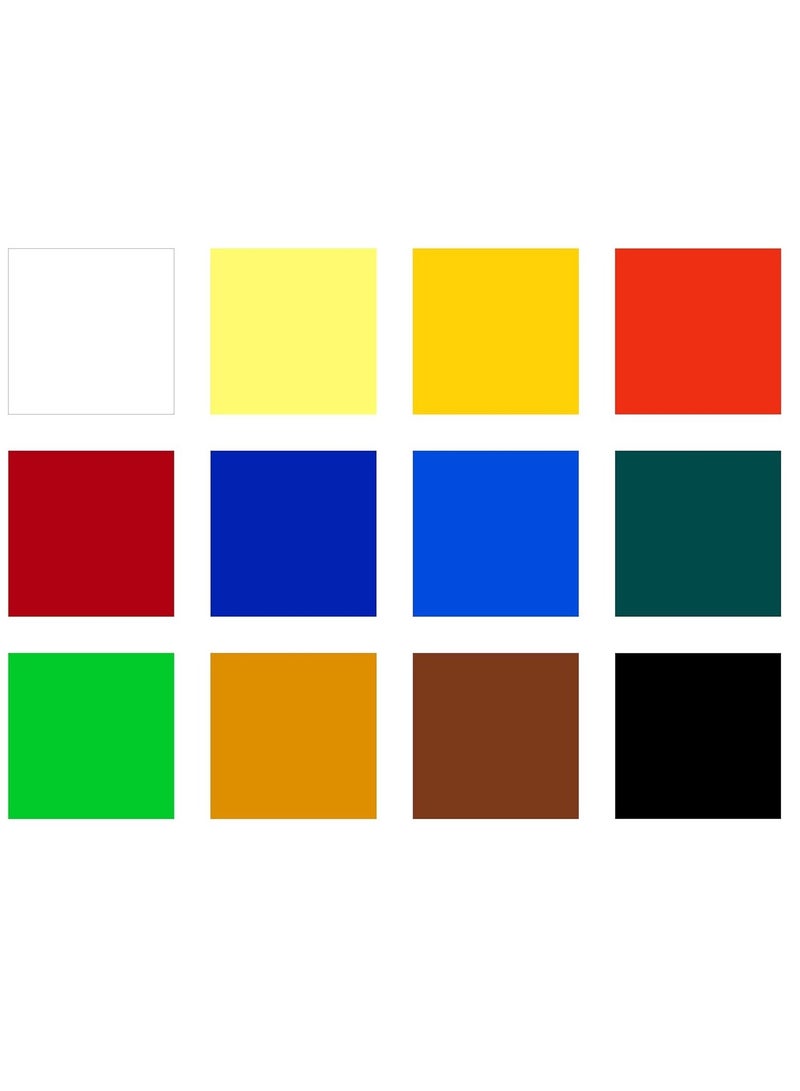 STAEDTLER أنابيب طلاء أكريليك بتصميم 12 قطعة سعة 12 مل - Image 5