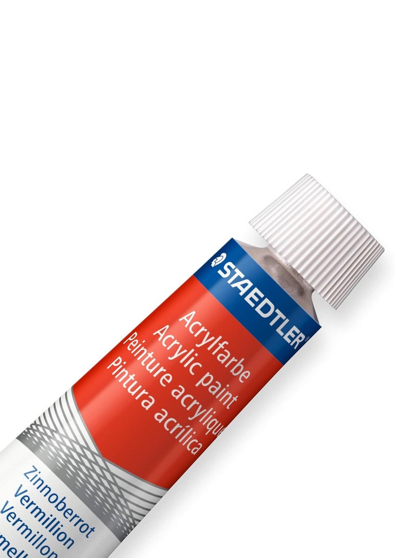 STAEDTLER أنابيب طلاء أكريليك بتصميم 12 قطعة سعة 12 مل - Image 3