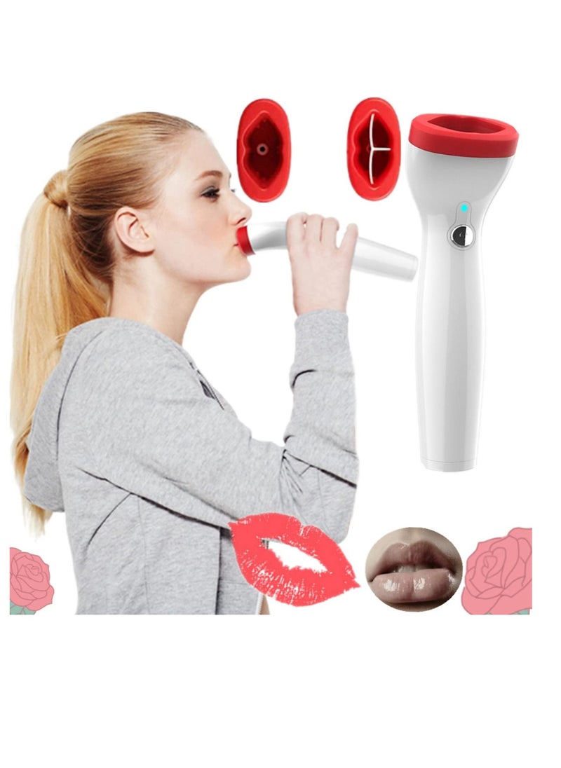 Excefore Women's Lip Plumper Tool, Silicone Electric Lip Plumper, Instantly Full Lips, USB Charging Lip Plumping Machine, Suitable for Wife, Mother, Girlfriend, Best Friend Great Gift  - Image 1