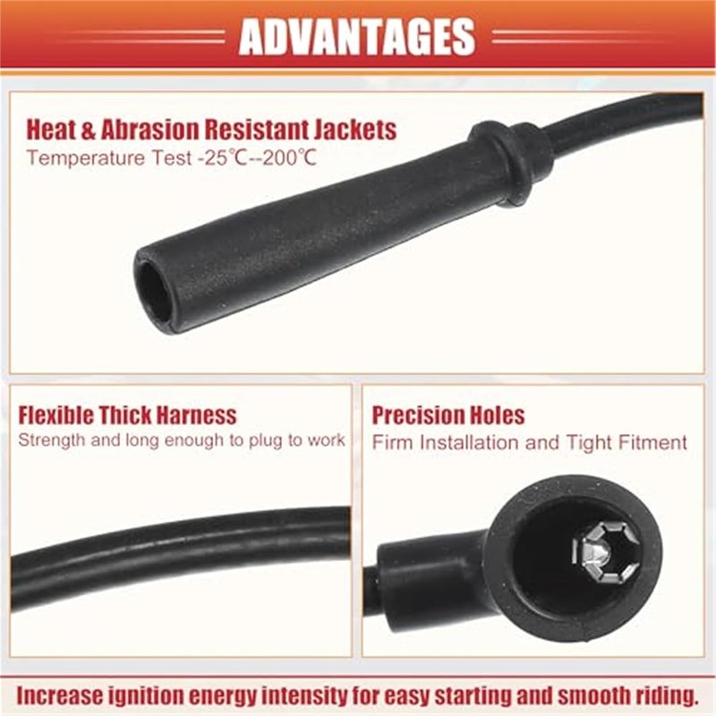 Vuzmode Car Spark Plug Coil Wires for 4Runner Pickup - Image 4