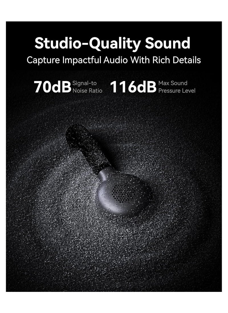 Hollyland - Hollyland Lark M2S Ultimate Combo (Camera RX+Lightning RX) Wireless Lavalier Microphone for iPhone/Camera/Android/PC, Compact Mic, Titanium Clip, Noise Cancelling, Vlog, Interview, Content Creation - Image 1