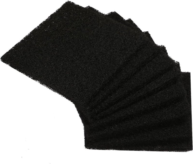 Resinta 8 Pack Activated Carbon Compost Caddy Filters Kitchen Compost Collector Replacement Filters Compatible with ECO 2000 Compost Collector (0.2 Inch Thickness) - Image 5