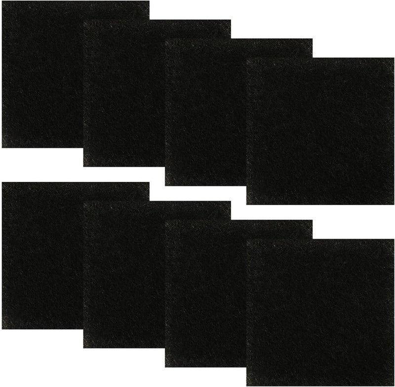 Resinta 8 Pack Activated Carbon Compost Caddy Filters Kitchen Compost Collector Replacement Filters Compatible with ECO 2000 Compost Collector (0.2 Inch Thickness) - Image 1