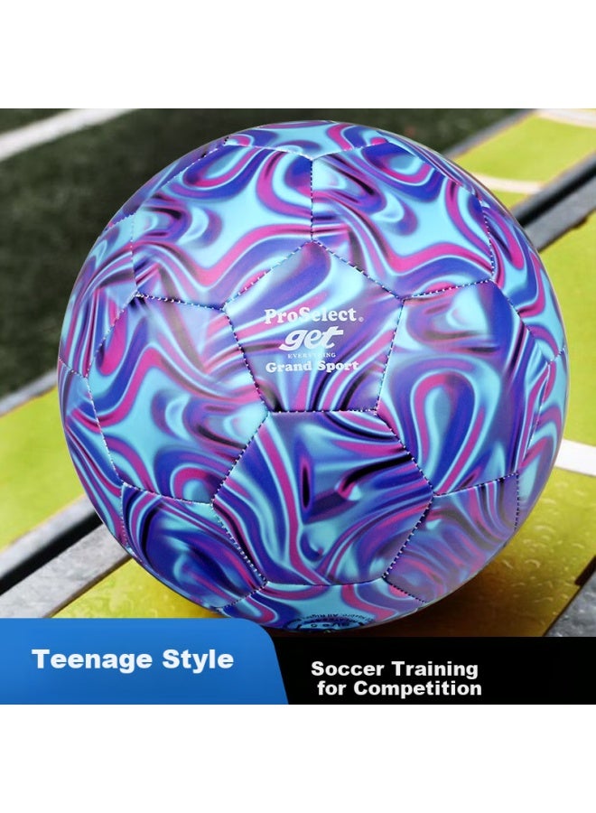 Pro Select Proselect Children's Soccer Ball, Size 5, Durable Sching, For Student Training And Compeions, High School Entrance Exam Football, Gtf097m - Image 1