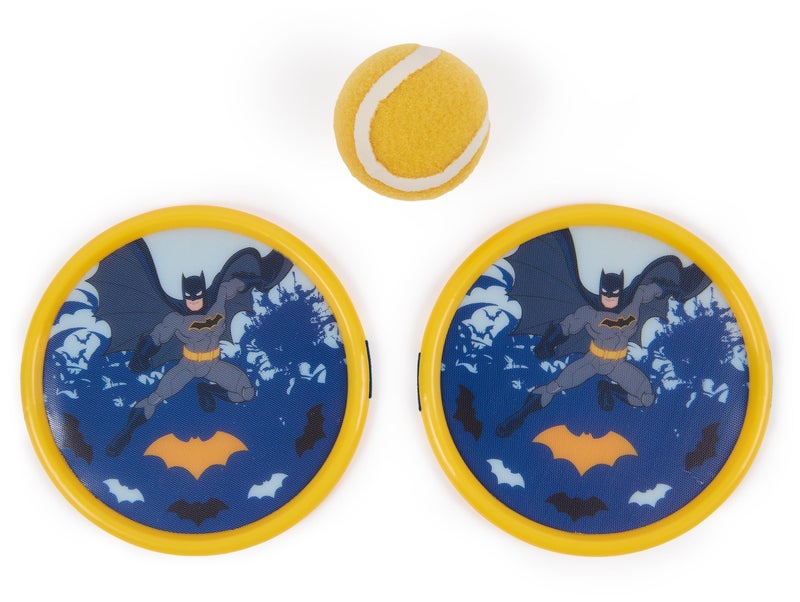 Swimways DC Batman Catch Game, Swimming Pool Accessories & Kids Outdoor Toys, DC Batman Party Supplies & Yard Games for Kids Aged 4 & Up - Image 1