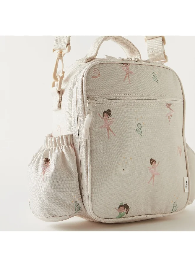 Citron Lunch Bag-Printed-Rectangle Ballerina