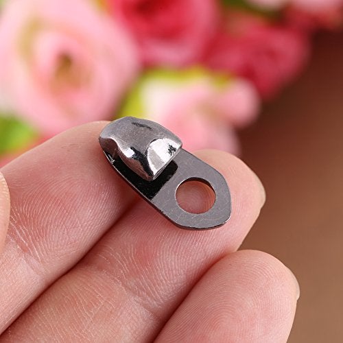 Thincol 20pcs/set Shoelace Buckles,Boot Hooks Lace Fittings,for Climbing Boot Shoelace Buckle, Handbag Straps Connector, Diy Purse Making And Etc - Image 4