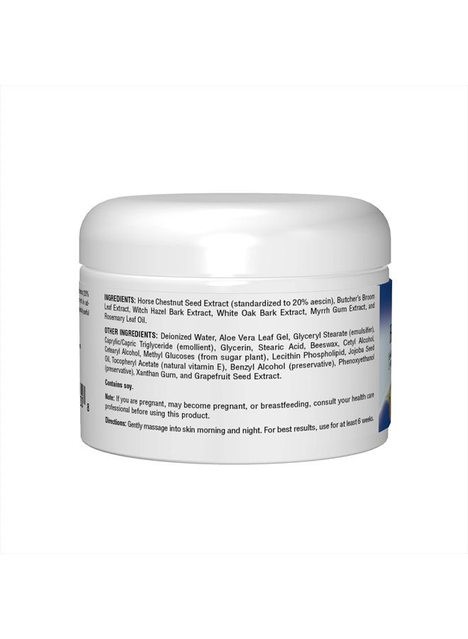 PLANETARY HERBALS كريم كستناء الحصان - مقوي للأنسجة ومظهر الأوردة - 2 أونصة - Image 2