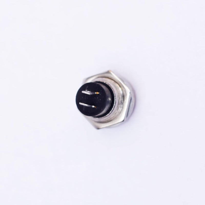 IEI iEI 5 Pcs Red Tactile 2 Pin Electronic Panel Push On And Release Off Button 6A25A 3V5V12V24V DC SPST Switch Brass Metal Body  - Image 4