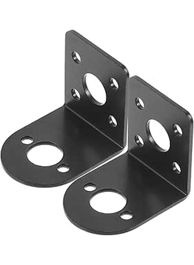 Stepper Motor Mounting Bracket 2 Pack Gear Motor Holder Easy Installation Shaped Bracket - Image 1