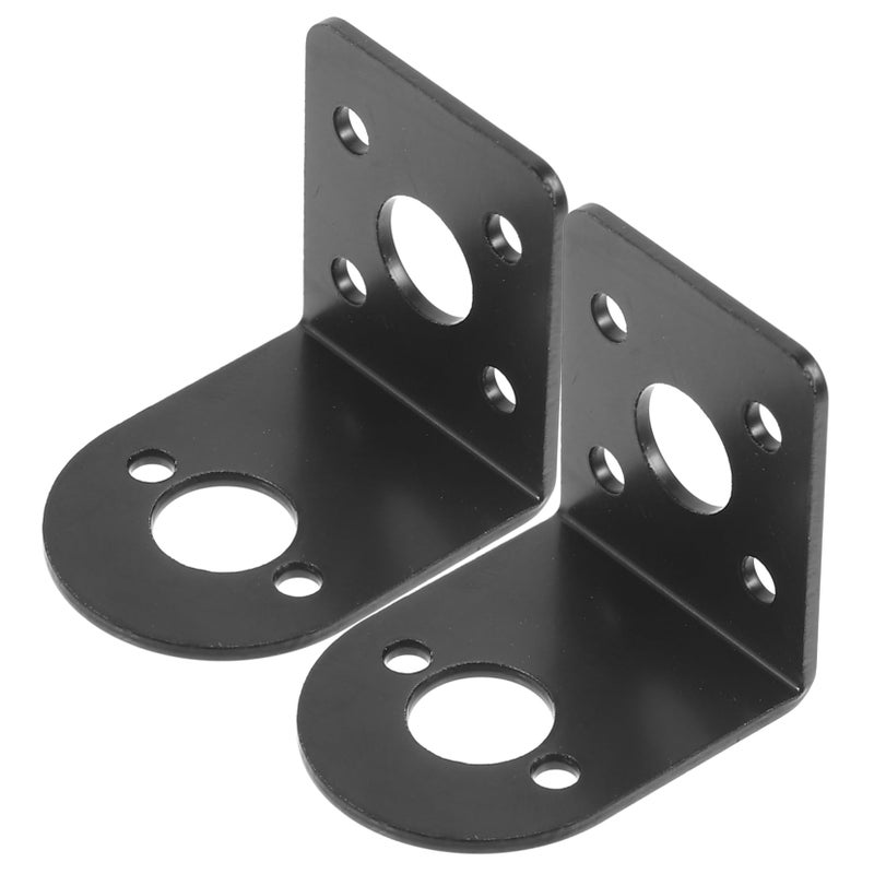 Stepper Motor Mounting Bracket 2 Pack Gear Motor Holder Easy Installation Shaped Bracket - Image 2