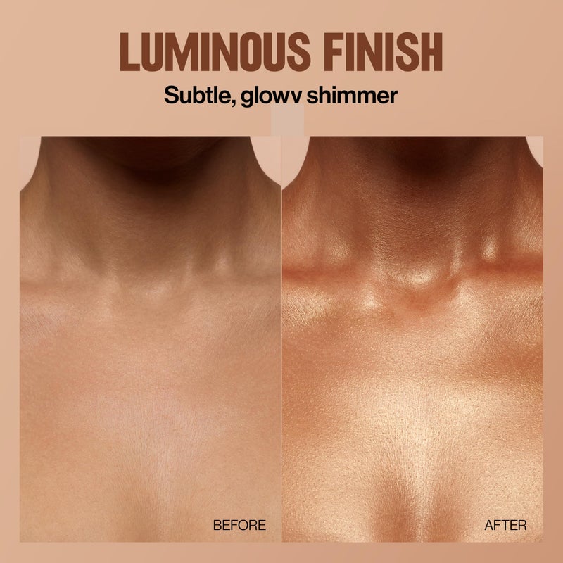 Revlon ColorStay Face & Body Glow Lotion, Hydrating Glow Moisturizer, 24HR Hydration, Illuminating Luminizing Shimmer, 130 If You Glow You Glow - Image 5