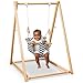 Avenlur Spruce Baby and Toddler Swing with Stand Foldable Baby Swing with Seat Belt and Padded Pillow Free Standing Toddler Swing for Children 6 Months to 3 Years Montessori and Waldorf Style - Image 3