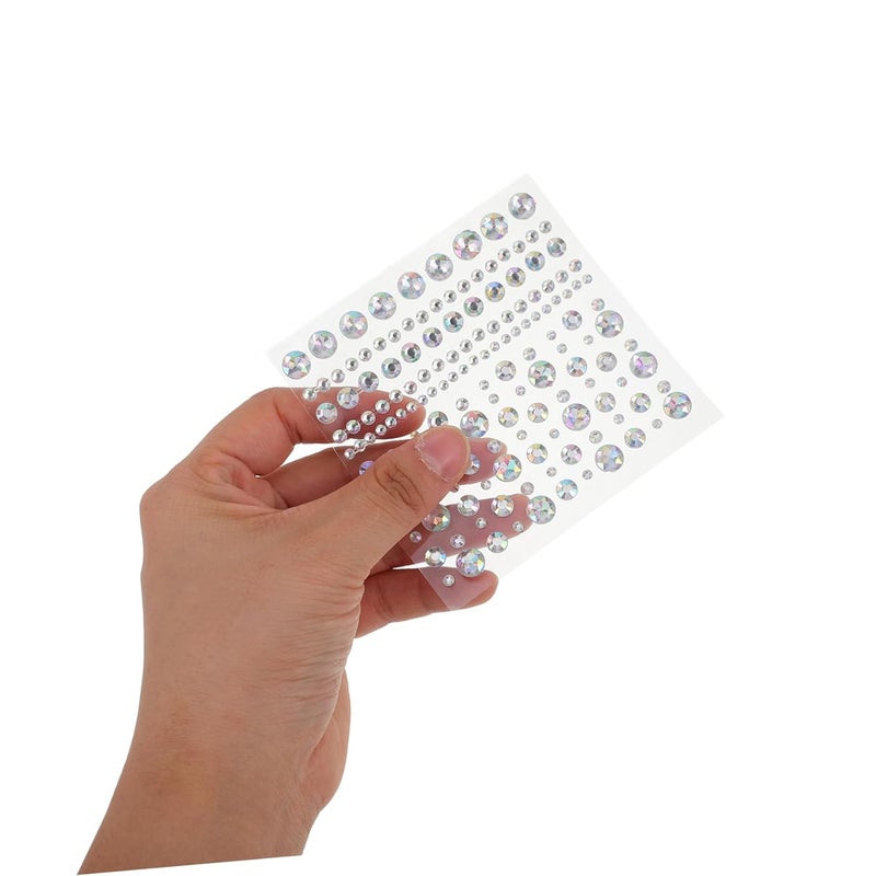10sheets Self-adhesive Rhinestones for Face Makeup Safe Gem Stickers for Festivals and Performances Easy Application Body Decoration - Image 3