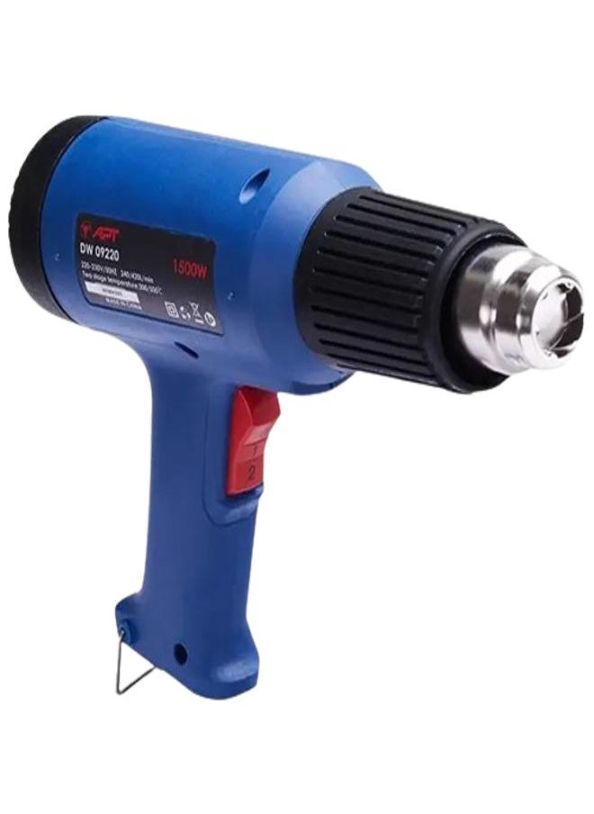 Apt Corded Heat Gun APT-PT, 1500 Watt, DW09220 - Blue 