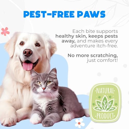 OKKÖBI Flea and Tick Prevention Chewables for Dogs - 150 Chews - Flea & Tick Control - Vet-Approved Oral Treatment - Duck Flavor - US-Made - Image 4