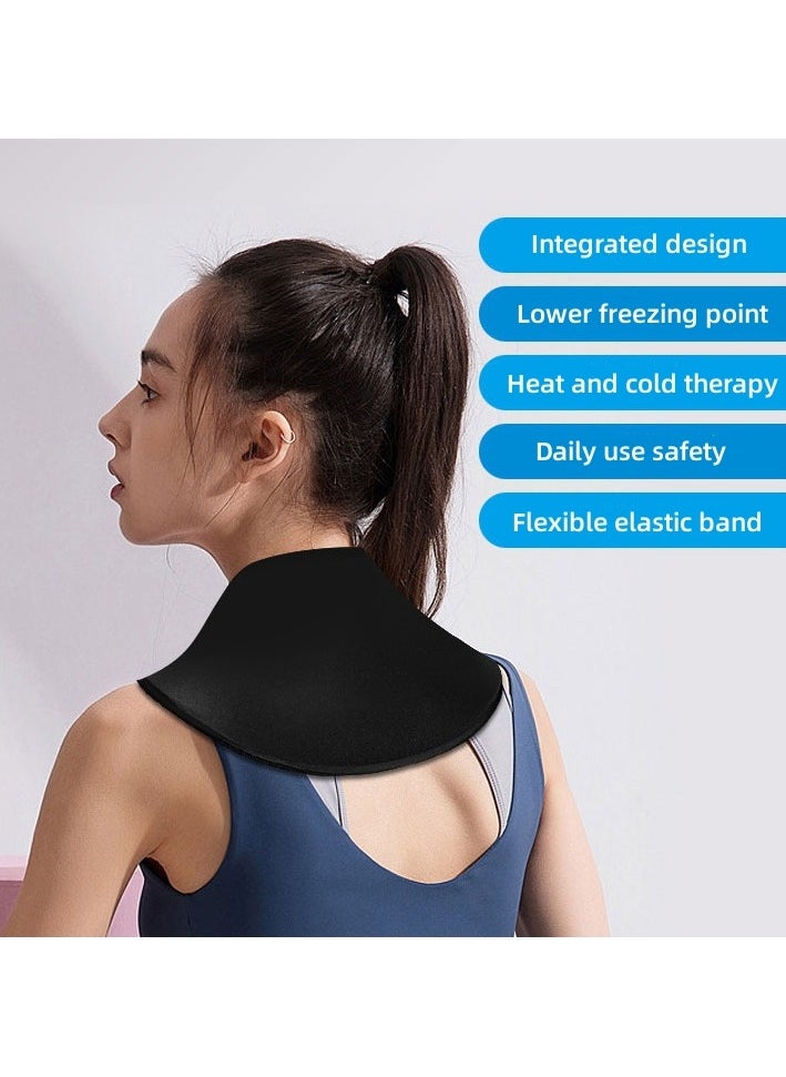 Solid Gel Neck Shoulder Support Ice Pack Reusable Pain Relief Cold and Hot Compress Neck Shoulder Protector