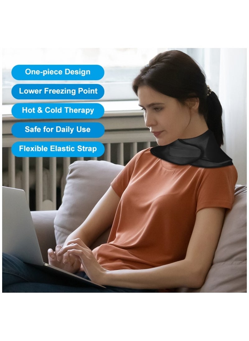 Solid Gel Neck Shoulder Support Ice Pack Reusable Pain Relief Cold and Hot Compress Neck Shoulder Protector