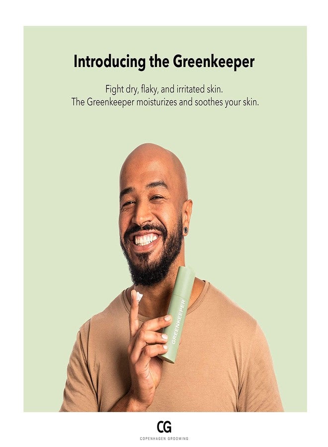 Copenhagen Grooming The Greenkeeper - Fight dry, flaky, and irritated skin. The Greenkeeper moisturizes and soothes your skin. Moisturizer lotion for men - Image 2