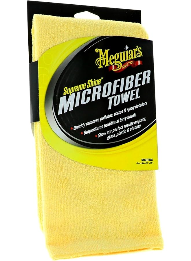 Meguiar's Supreme Shine Microfiber Towel 1 Pack