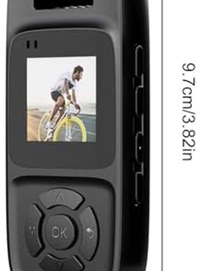 4K UHD Body Worn Camera 180 Degree Rotating Lens Infrared Night Vision WiFi - Image 3