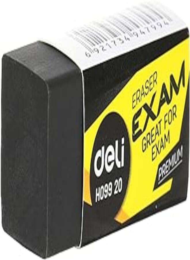 Deli h09920 eraser, 1 piece - 33x15x12 millimeters