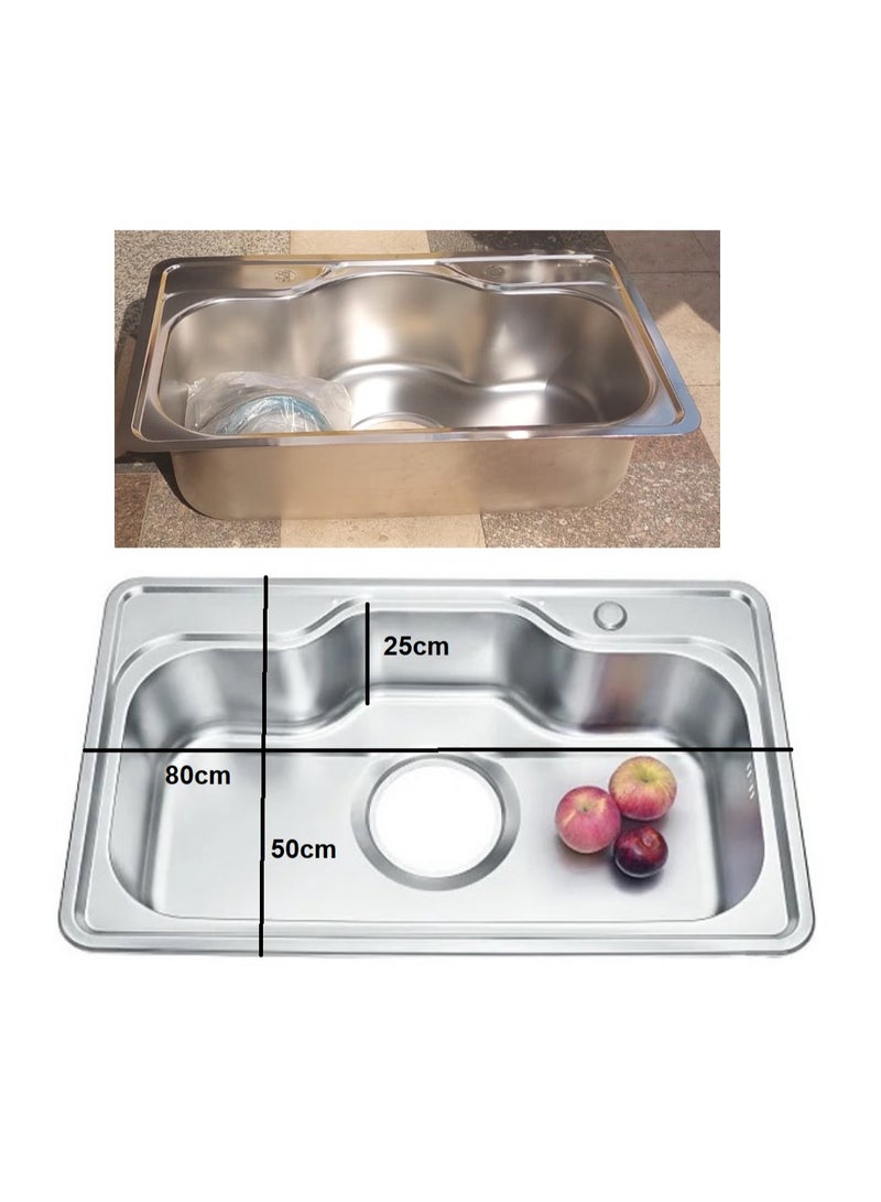 Shams Kitchen sink, 80 x 50 cm - Image 1