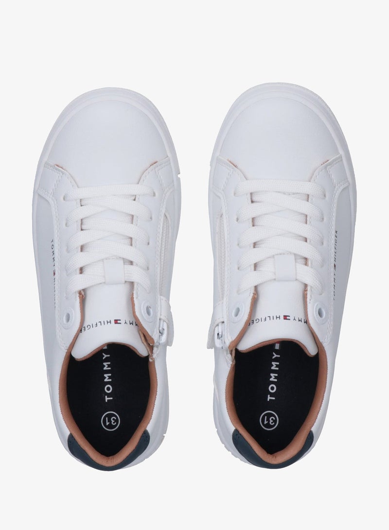 تومي هيلفيغر حذاء رياضي برباط دانتيل قصير - Image 4