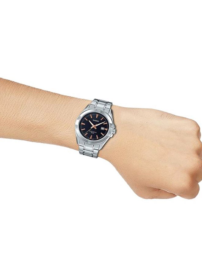 CASIO Men Water Resistant Analog Watch MTP-1308D-1A2 - 44 mm - Silver - Image 5