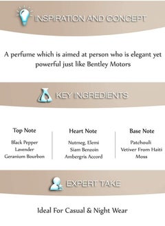 BENTLEY Infinite Intense Men's Eau de Parfum Spray, 3.4 Ounce  - Image 2
