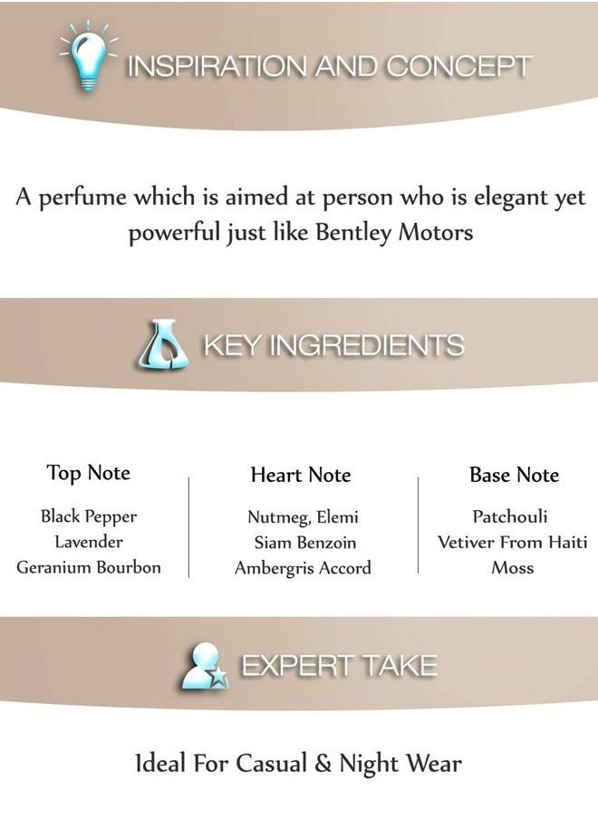 BENTLEY Infinite Intense Men's Eau de Parfum Spray, 3.4 Ounce  - Image 2