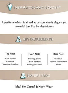 BENTLEY Infinite Intense Men's Eau de Parfum Spray, 3.4 Ounce  - Image 3