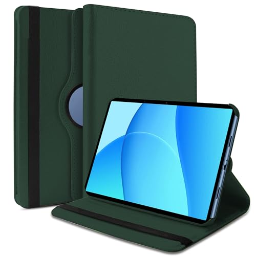 TGK 360 Rotatable Smart Flip Cover for OnePlus Pad Lite 11 inch Tablet Case, Oppo Pad SE 11" (Dark Green) - Image 1