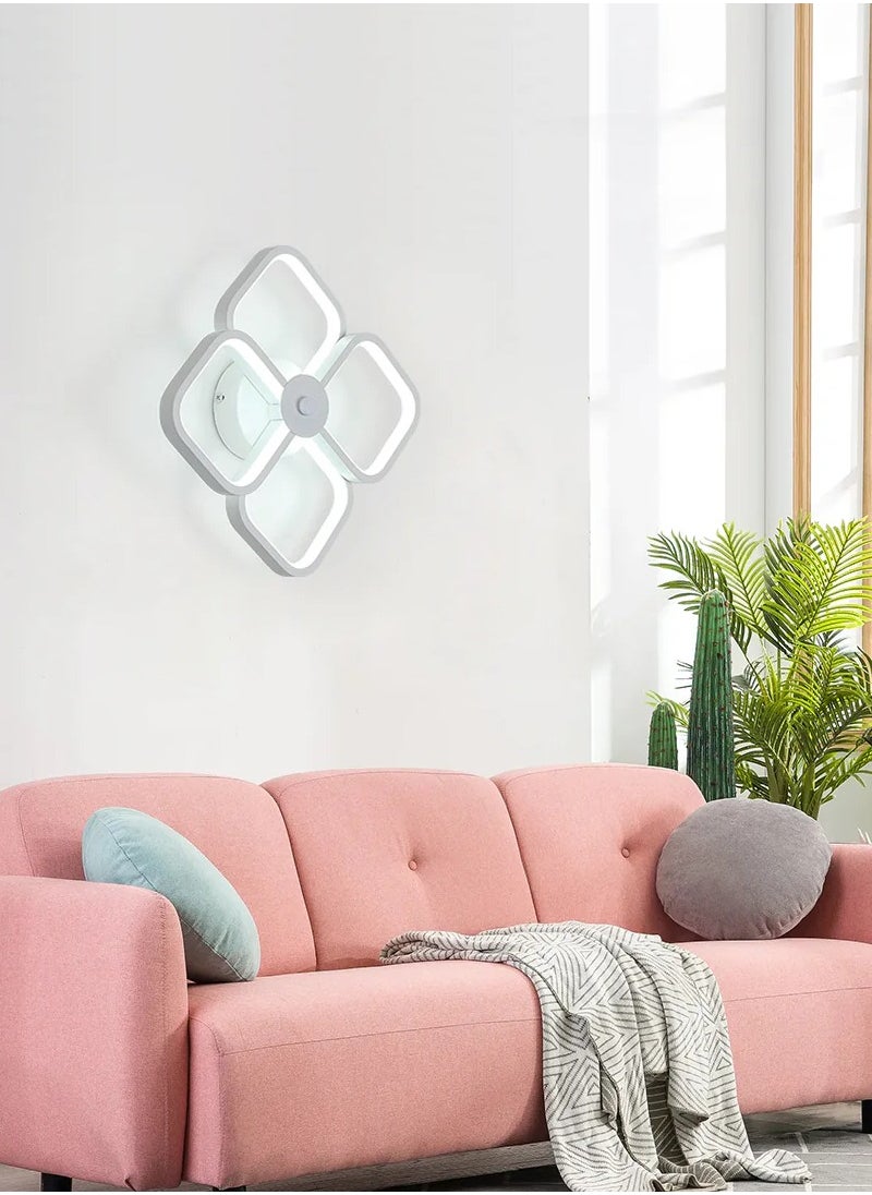 Riserva LED Ceiling Light, Modern Rectangular Acrylic Metal Ceiling Lamp Chandelier Ceiling Light Desk for Bedroom, Living Room, Dining Room，Stairs and corridors  - Image 3