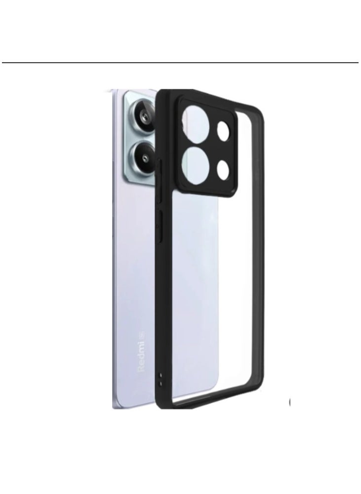 Generic Ultra Hybrid case for Xiaomi redmi Note 13 4G - Black 