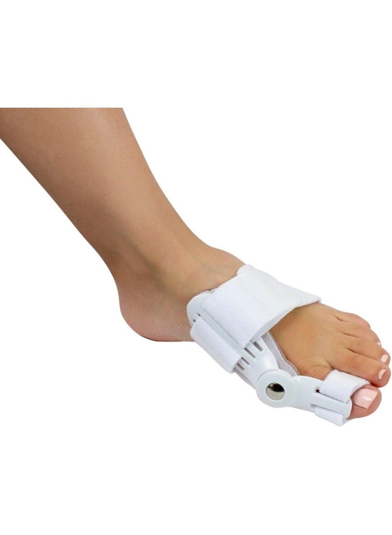TOE  CORRECTOR STRAIGHTENER SUPPORT STRAP -  Big  Corrector Toe Extra Thin Day and Night Support for Women and Men Right Foot, Left FeetX - Image 3