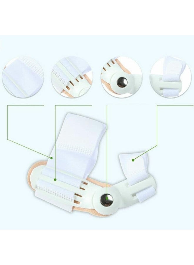 TOE  CORRECTOR STRAIGHTENER SUPPORT STRAP -  Big  Corrector Toe Extra Thin Day and Night Support for Women and Men Right Foot, Left FeetX - Image 5
