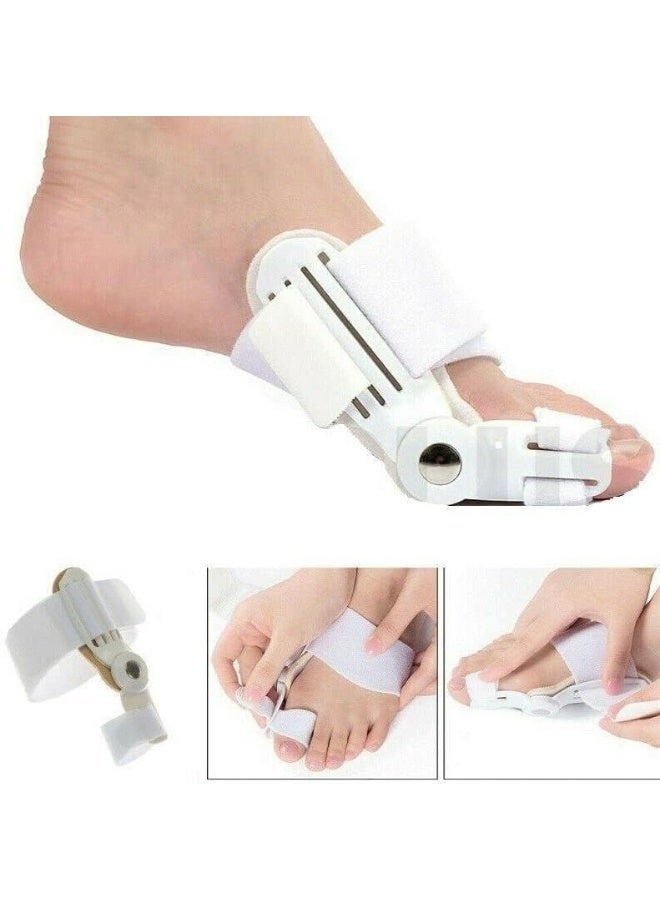 TOE  CORRECTOR STRAIGHTENER SUPPORT STRAP -  Big  Corrector Toe Extra Thin Day and Night Support for Women and Men Right Foot, Left FeetX - Image 4