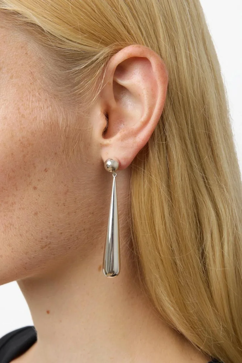 LIE STUDIO Lustrous Beaded Drop Earrings