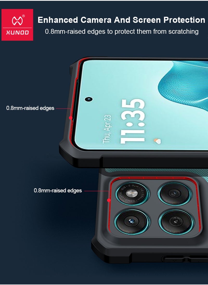XUNDD - for Motorola Edge 60 Fusion Case, Camera Protection, Soft TPU Cover - Image 1