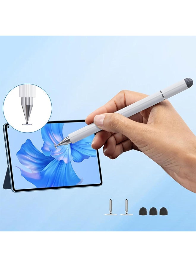 اتش واي قلم شاشة لمس بحساسية ودقة عالية 3 في 1 بتقنية اللمس لقلم اللمس للهواتف المحمولة والأجهزة اللوحية آي فون وآي باد برو وجوالات سامسونج جالاكسي وحواسيب PC - Image 3