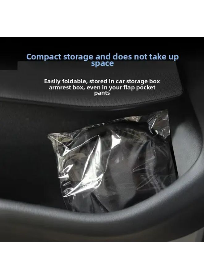 Premium Car GPS Sun Visor Black UV Protection Soft Polyester Fit For Most Vehicles Clear Display Adjustable Headrest Ideal For Outdoor Driving Sleek Automotive Accessory - Image 5