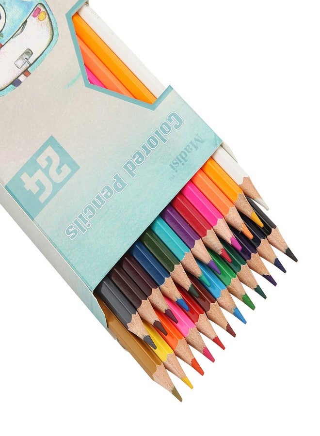 Madisi Colored Pencils Bulk - Pre-Sharpened - 12 Packs of 24-Count - 288 Colored Pencils for Kids - Image 2